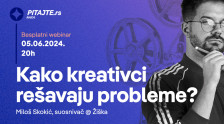 pitajte.rs vebinar: Kako kreativci rešavaju probleme?