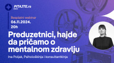 Pitajte.rs вебинар: Предузетници, хајде да причамо о менталном здрављу